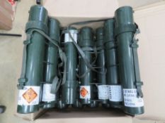 Six 81mm Double Mortar Transit Tubes.