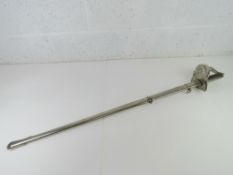 An 1897 pattern George V Infantry officer's sword with scabbard.