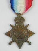 A 1914-15 Star Medal T.3356 DVR T.W.Phillips, A.S.