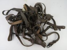Twelve G3 leather slings.