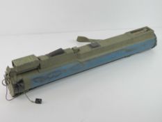 A deactivated M72 LAW Rocket Launcher 21mm Sub Munition Trainer.