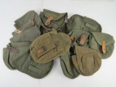 Twelve PPSH41 Drum Magazine Pouches.