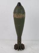 An inert WWII German 80mm Granatwerfer 3