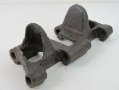 A WWII German Panzer II tank track. Foun