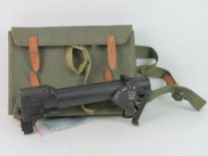 A deactivated Pallad grenade launcher wi