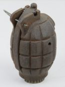 An inert No. 36 Mills grenade.