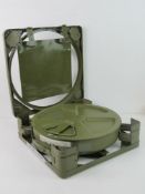 An inert US M6 Anti-tank inert mine in t