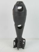 An inert French 81mm training mortar.