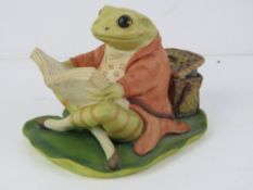 A Beatrix Potter Border Fine Arts Jeremy Fisher money box, approx 16cm in length.