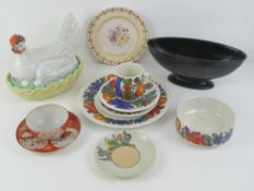 A Villeroy & Boch dinner set comprising cup and saucer, side plate and dinner plate.