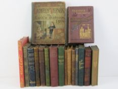 A quantity of assorted cloth bound vintage books.