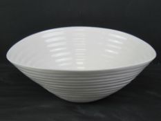 A Sophie Conran Portmeirion fruit bowl, 32.5cm wide.