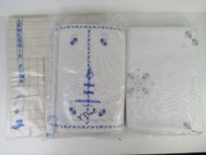 3 Spanish made extra large sized table clothes.