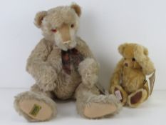 A limited edition Merrythought 'Uncle Walter' teddy bear 127 of 550 having jointed arms and legs