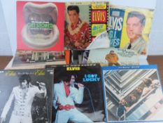 A quantity of circa 1960 to 1970s LP vinyl records including Rolling Stones Get Stoned, Animals,