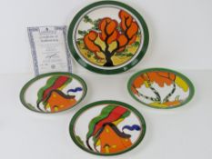 A Clarice Cliff design later produced by Wedgwood;