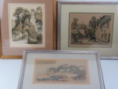 Three signed prints from original paintings by Henry G Walker, each signed in pencil lower right,