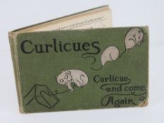 Book; 'Curlicues, Curlicue and Come Again' c1910, cloth full bound,