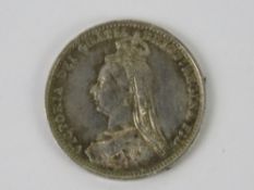 Maundy Money; 1887 Victoria 2d.