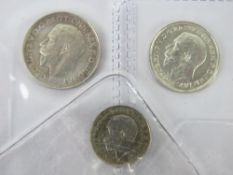 Maundy Money; 1911 Edward VII part set 2