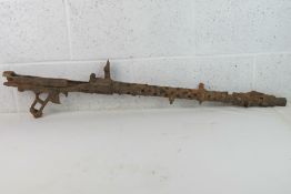 Battlefield Relic; a WWII German MG34 Li