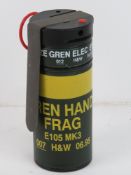 An inert grenade Frag E105 MK3 (Dummy) w