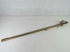 A British Infantry sword with scabbard.