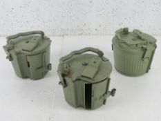 Three MG42 Drum Magazines.