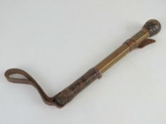 A WWII Malayan? truncheon made from bamb