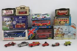 A quantity of scale model buses inc Harr