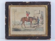 Coloured engraving; Henry Alken, Notions