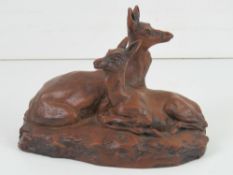 A 'Priory Castings' model of dear.