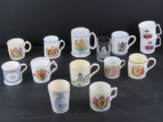 A quantity of Commemorative wares includ