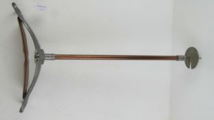 A vintage shooting stick.