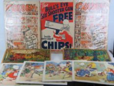 Chips and Golden Shred Advert pages toge