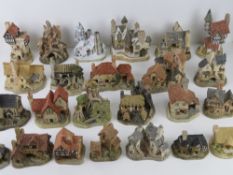 A large collection of David Winter houses.