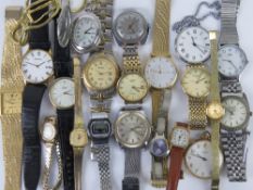 A quantity of assorted watches including Sekonda, Timex, Citron, Limit, etc.