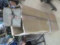 Ten ZB26-30 Magazine carry cases with double leather strap,