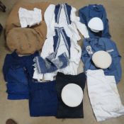 A full HMS London Naval uniform in kit bag marked for DP Love.