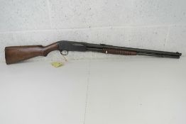 A deactivated Remington Model 14 .35 Rem.