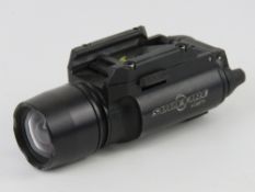 Surefire X200 weapon light, fits any picatinny rails, Ex UK Police.