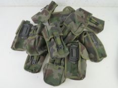 Twelve M4 Ammo Pouches.