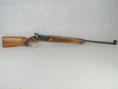 A deactivated Krag 8mm Rifle dated 1896.