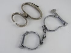 Two Police hand restraints.