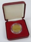 A 22ct gold George IV double sovereign dated 1823, initials B.P.