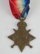 A 1914-15 Star medal No.1033 L.NK. Nahar