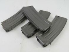 Four Galil SMG Magazines.