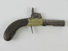 An antique .40 Calibre Percussion Derrin