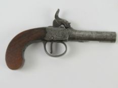 An antique .45 Calibre Percussion Derrin