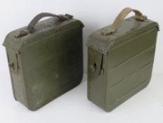 Two Russian Maxim Oil Tins with contents